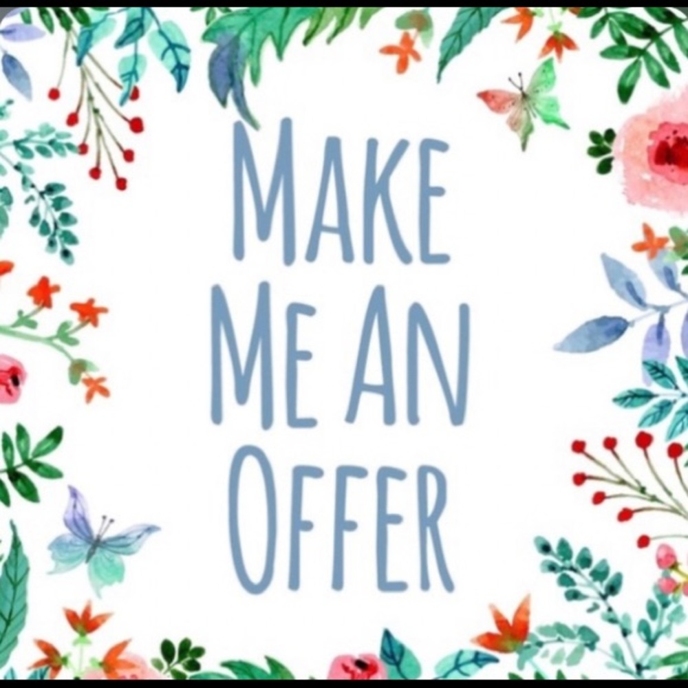 Open to reasonable offers!